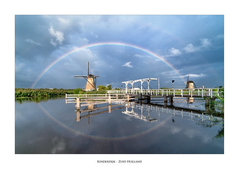 Kinderdijk landscape