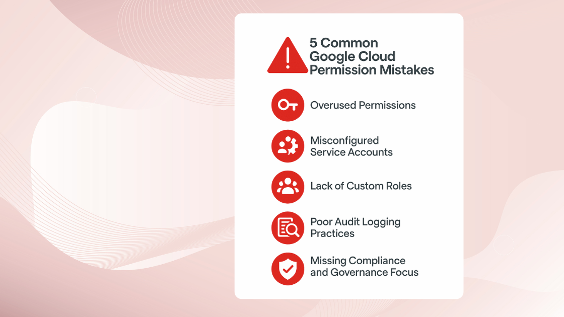 5 Common Google Cloud Permission Mistakes