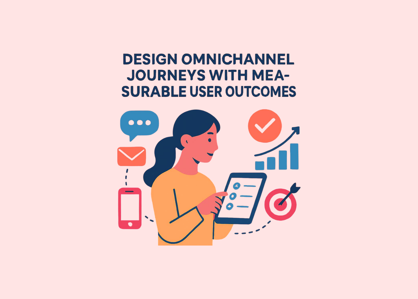 Design omnichannel journeys with measurable user outcomes