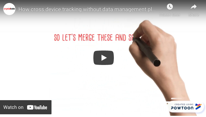 How cross device tracking withoud data management platform