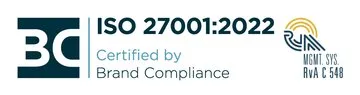 ISO/IEC 27001:2022 certified