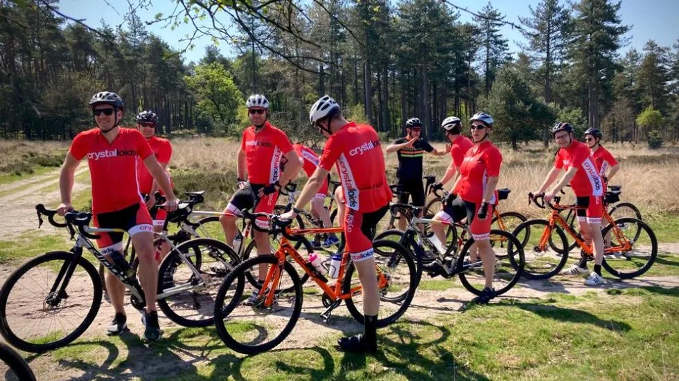 A Crystalloids cycling outing