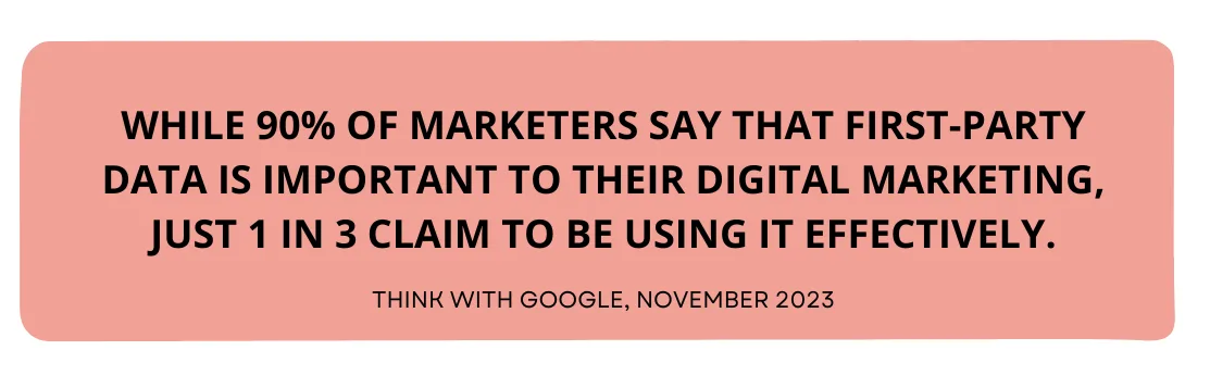 How to activate first party data for advertising